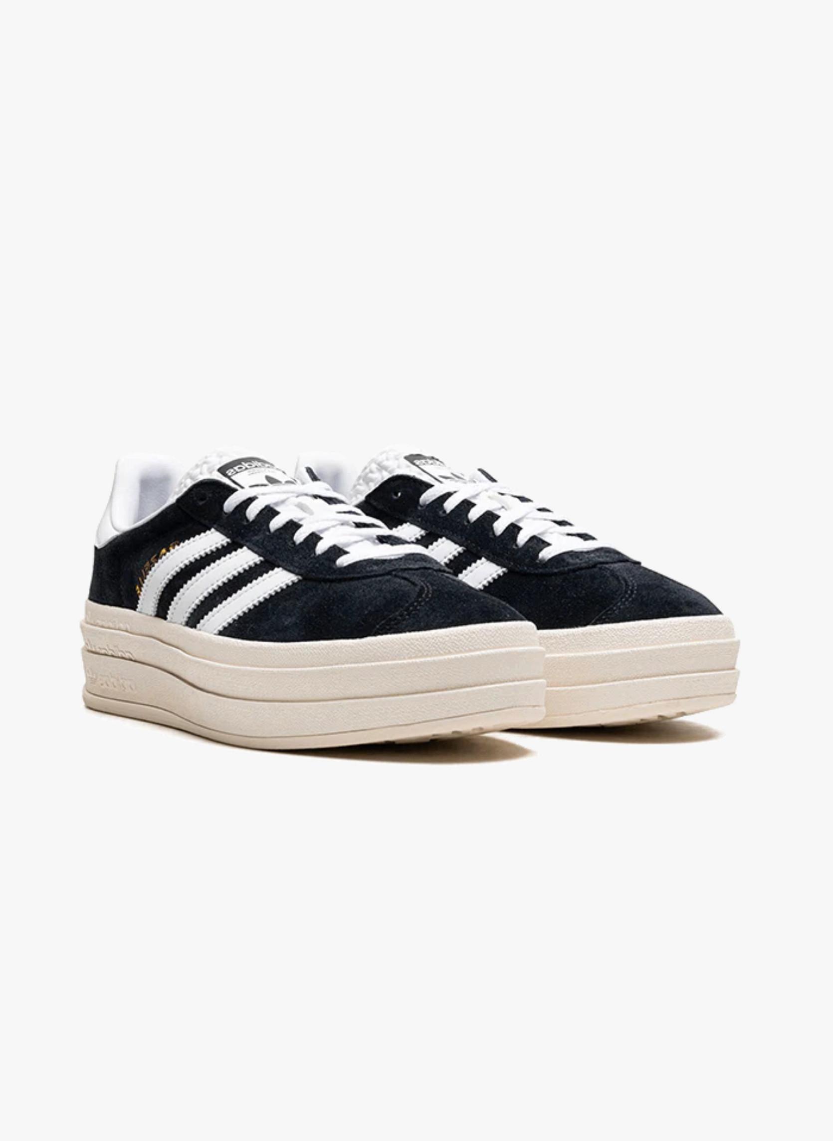 adidas  Gazelle Bold Core Black White 