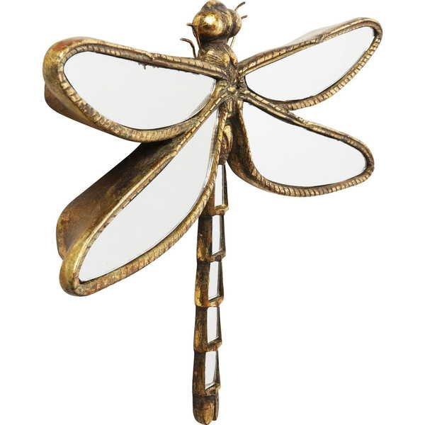 Image of Wandschmuck Dragonfly Mirror Klein Unisex ONE SIZE