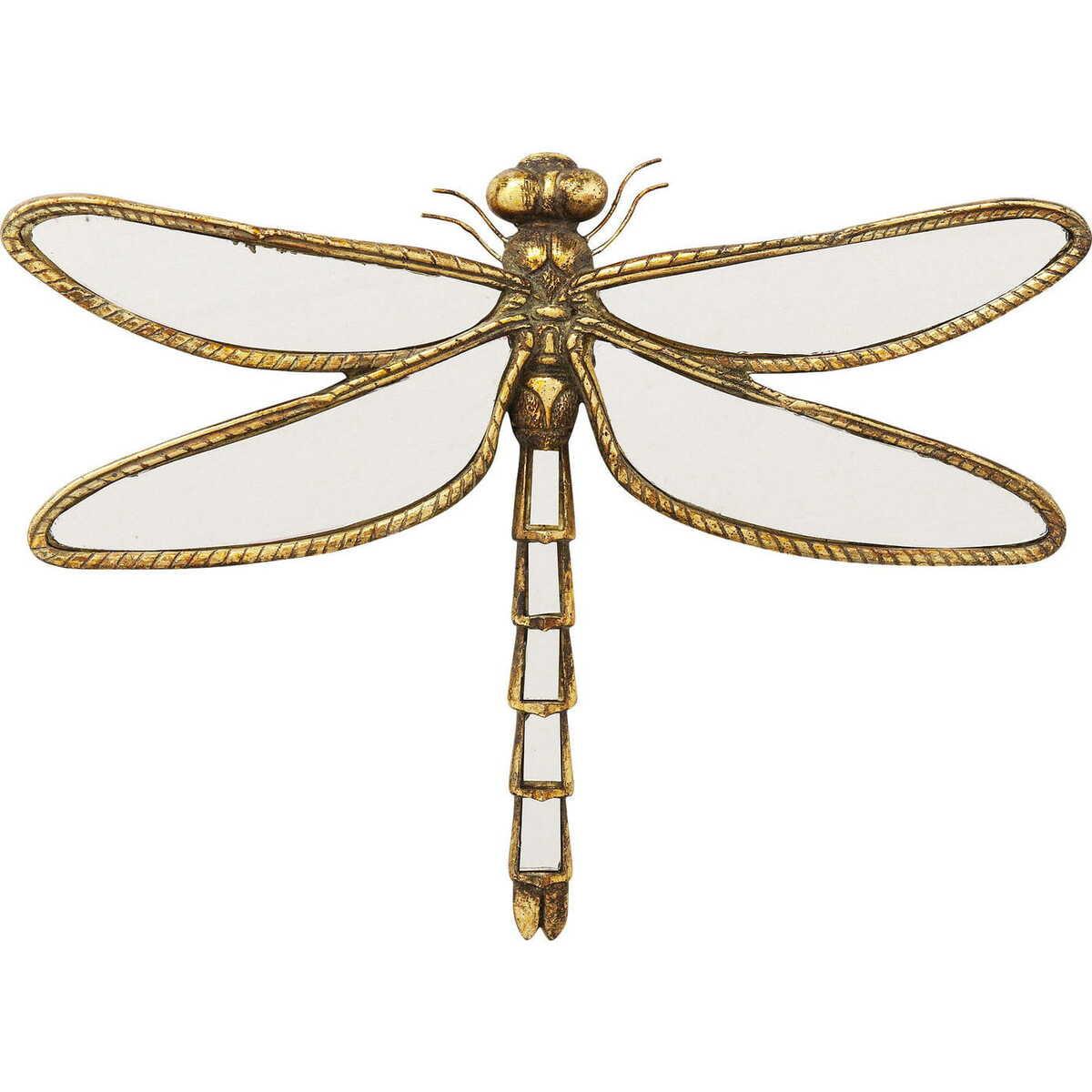 KARE Design  Décoration murale Dragonfly Mirror Petit 