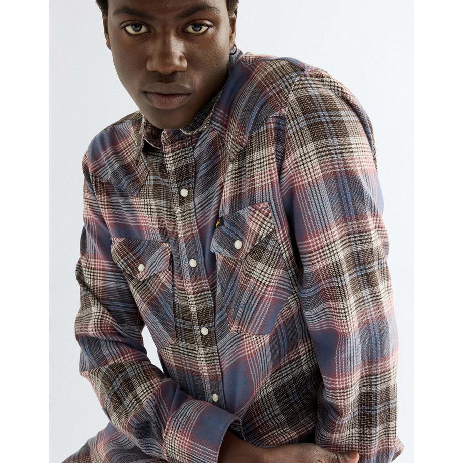 Wrangler Western Langarmhemd  