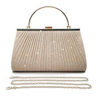 Only-bags.store Kleine Glitzer Clutch Abendtasche  