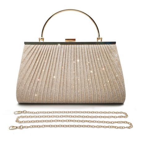 Only-bags.store Kleine Glitzer Clutch Abendtasche  