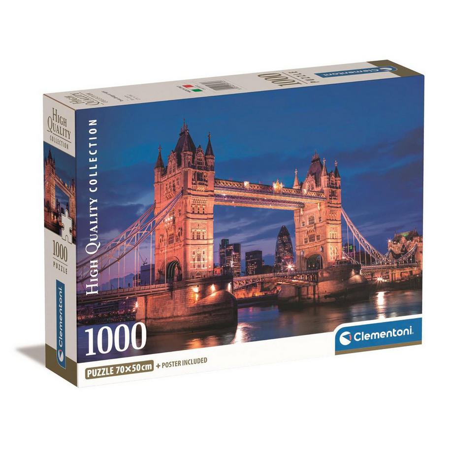 Puzzle Tower Bridge bei Nacht (1000Teile)