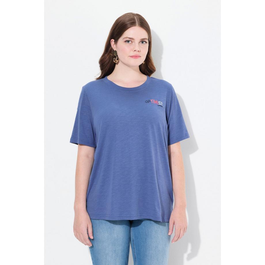 Ulla Popken Optimist Girocollo Mezze Maniche T-Shirt  