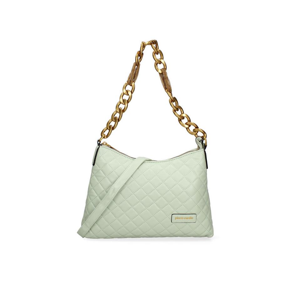 pierre cardin Gesteppte Umhängetasche mit Kettenriemen  