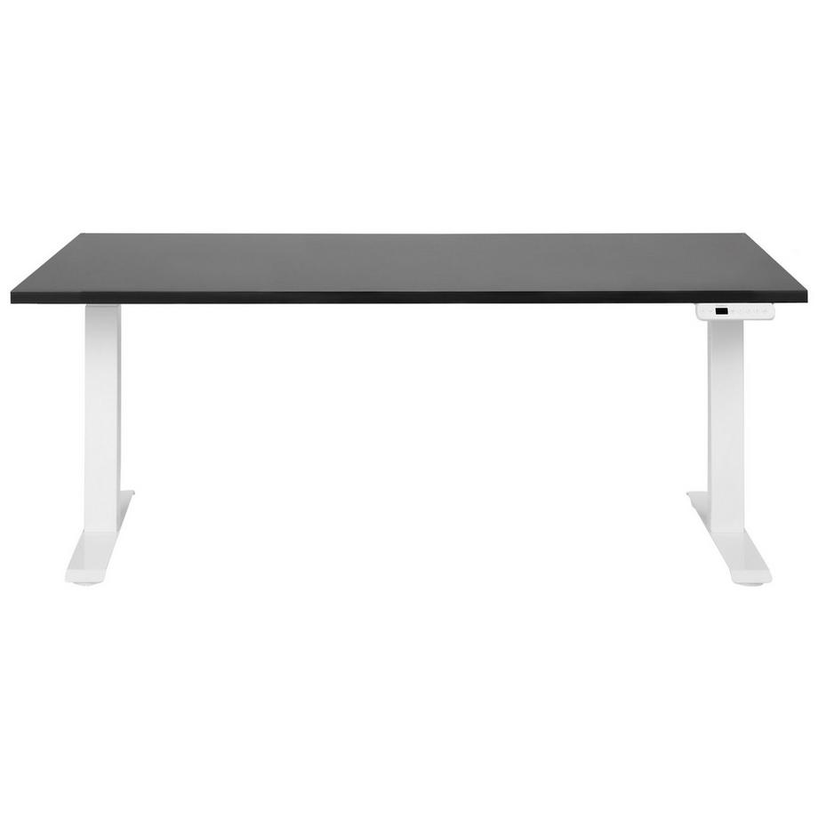 Beliani Scrivania elettrica regolabile in altezza en Pannello di fibre (LDF) Moderno DESTINES  