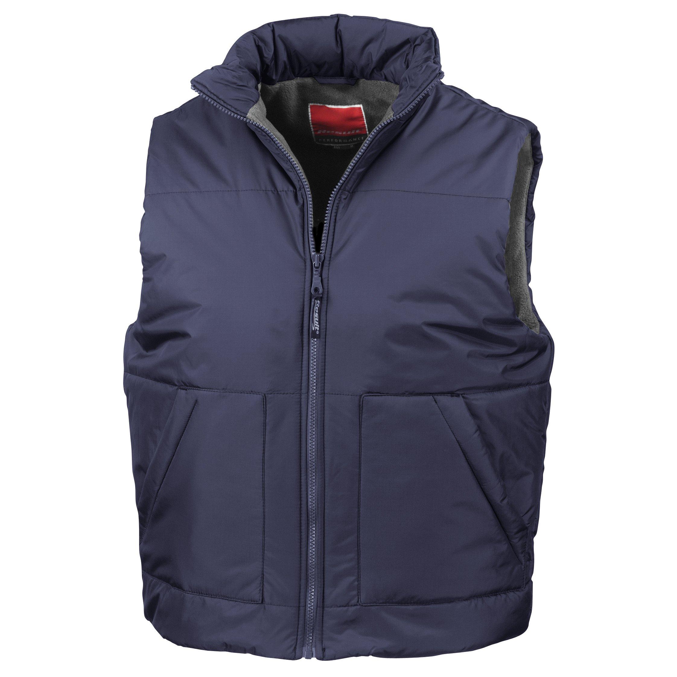 Image of Steppweste Bodywarmer Mit Fleecefutter Damen Marine XL
