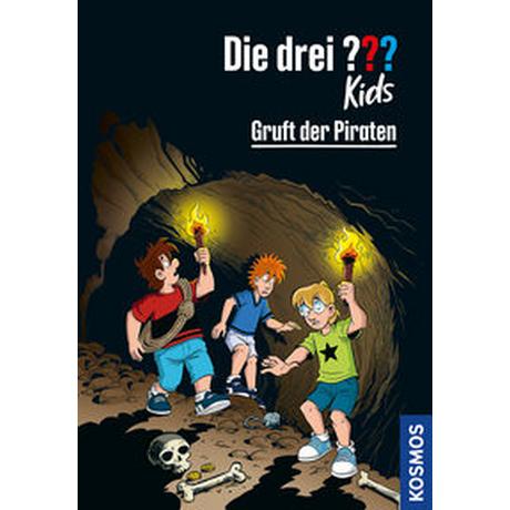 Die drei ??? Kids, 7, Gruft der Piraten Blanck, Ulf; Querol, Margarita (Illustrationen) Couverture rigide 