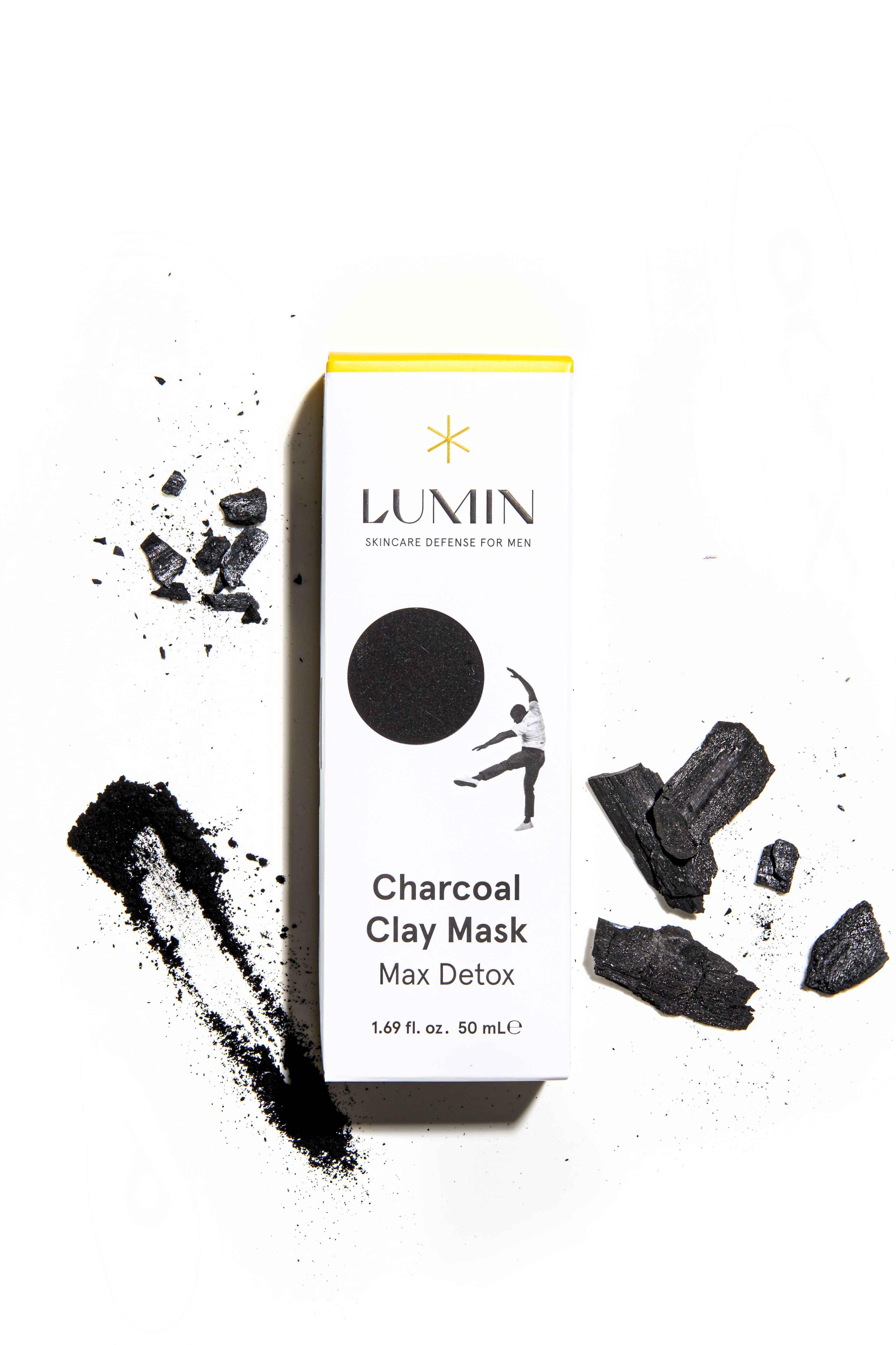 Lumin Skincare  Lumin Skincare Charcoal Clay Mask Max Detox (50ml) 