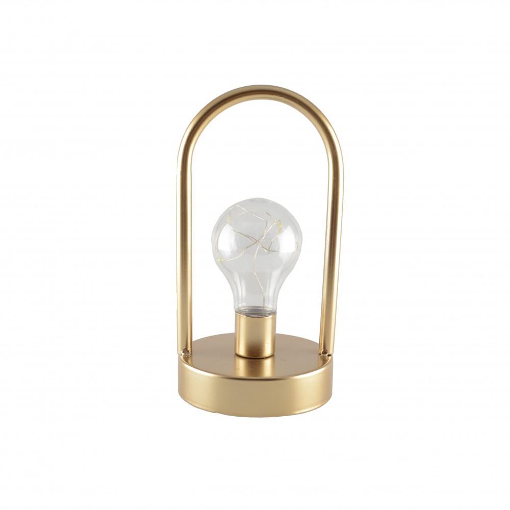 Aulica Goldene led-lampe aus metall  