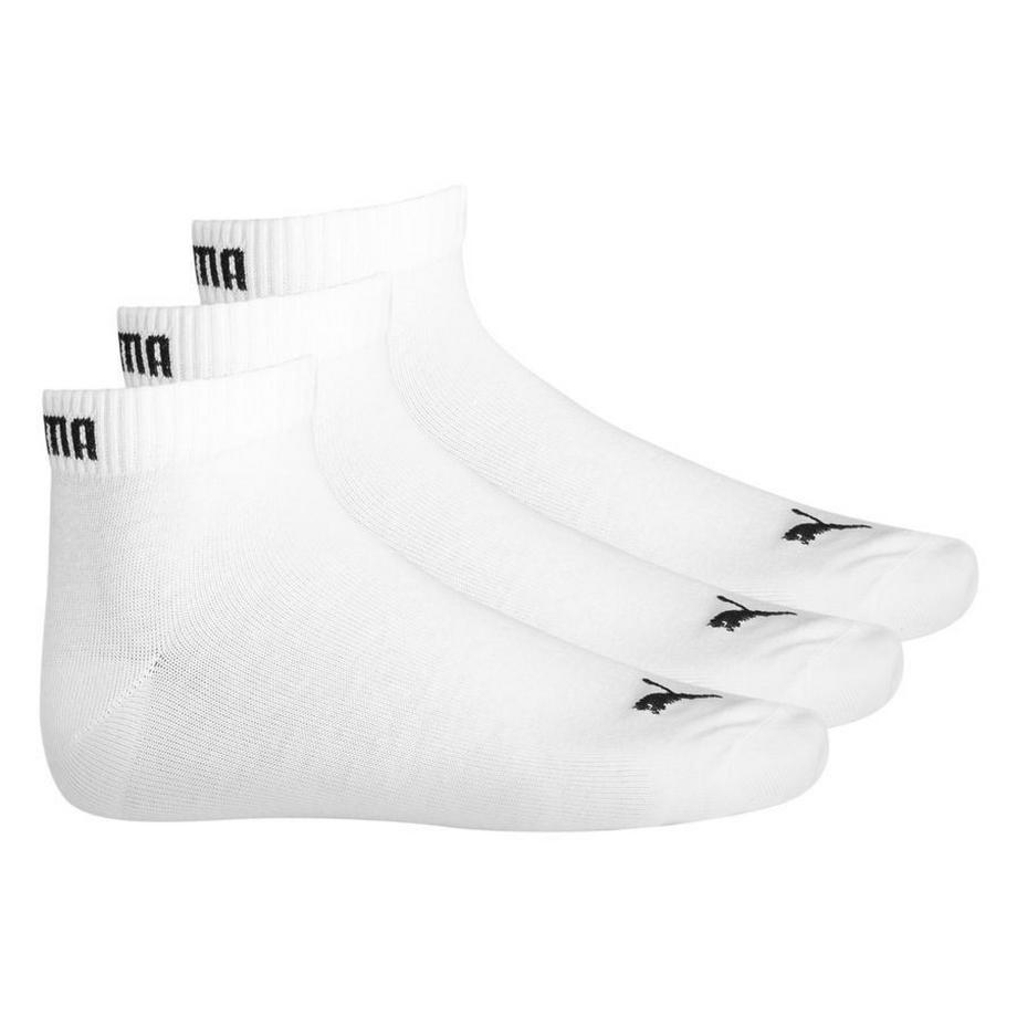 PUMA Quarter Plain 3P Knöchellange Socken  