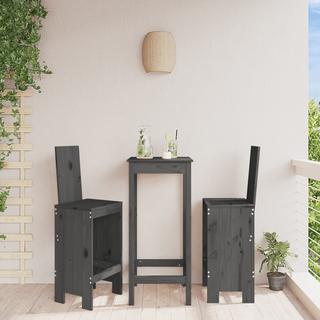 VidaXL Tabouret de bar bois de pin  