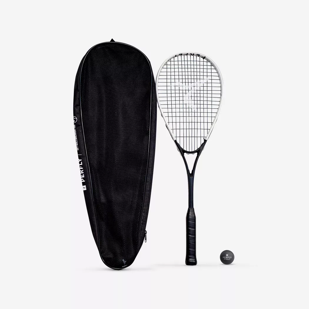 PERFLY - Racchetta squash alluminio set, One Size, Multicolor