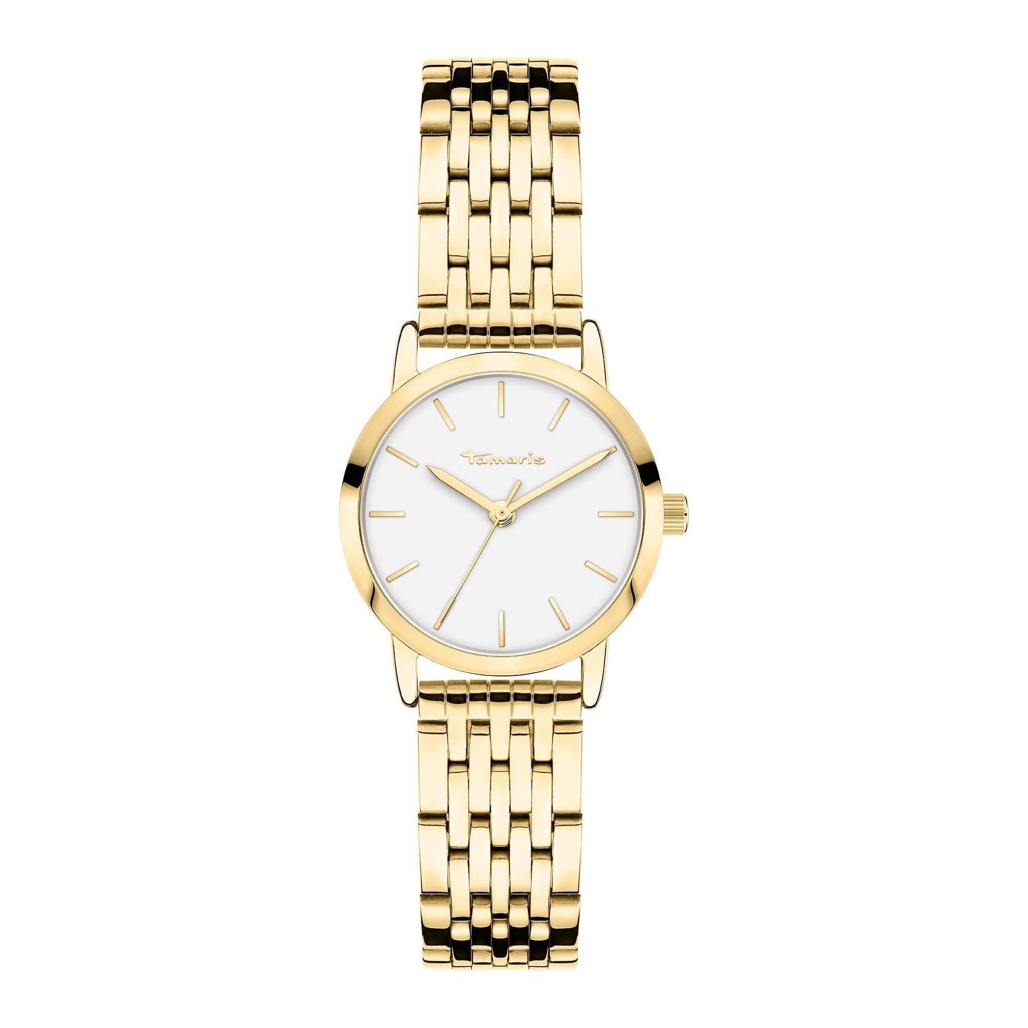 Image of Modern Sporty Armbanduhr Damen Gold 28mm