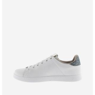 Victoria  sneakers aus leder und pailletten, damen 