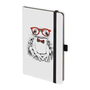 Carnet de notes Kompagnon White Trend 2021, 12,5 x 19,5 cm, pointé - Multicolores