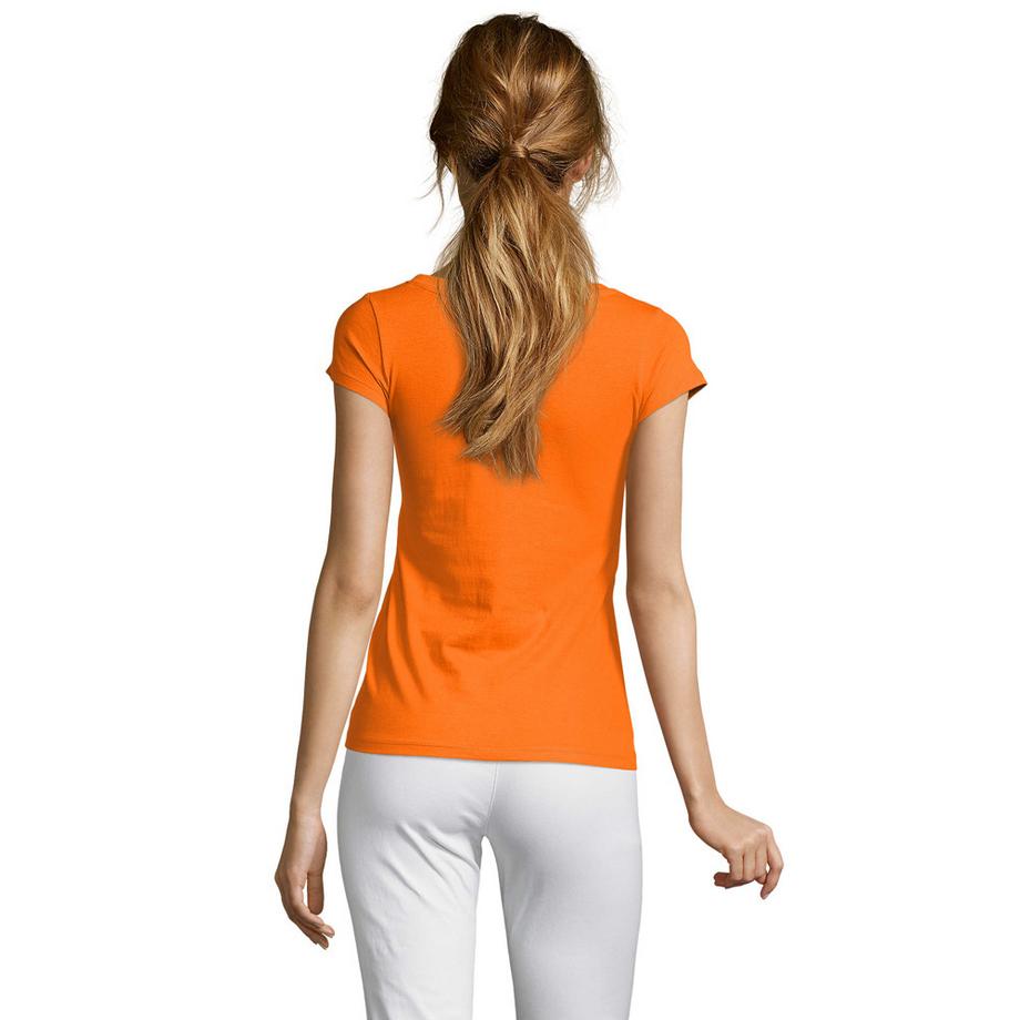 SOLS Moon T-Shirt Scollo a V  