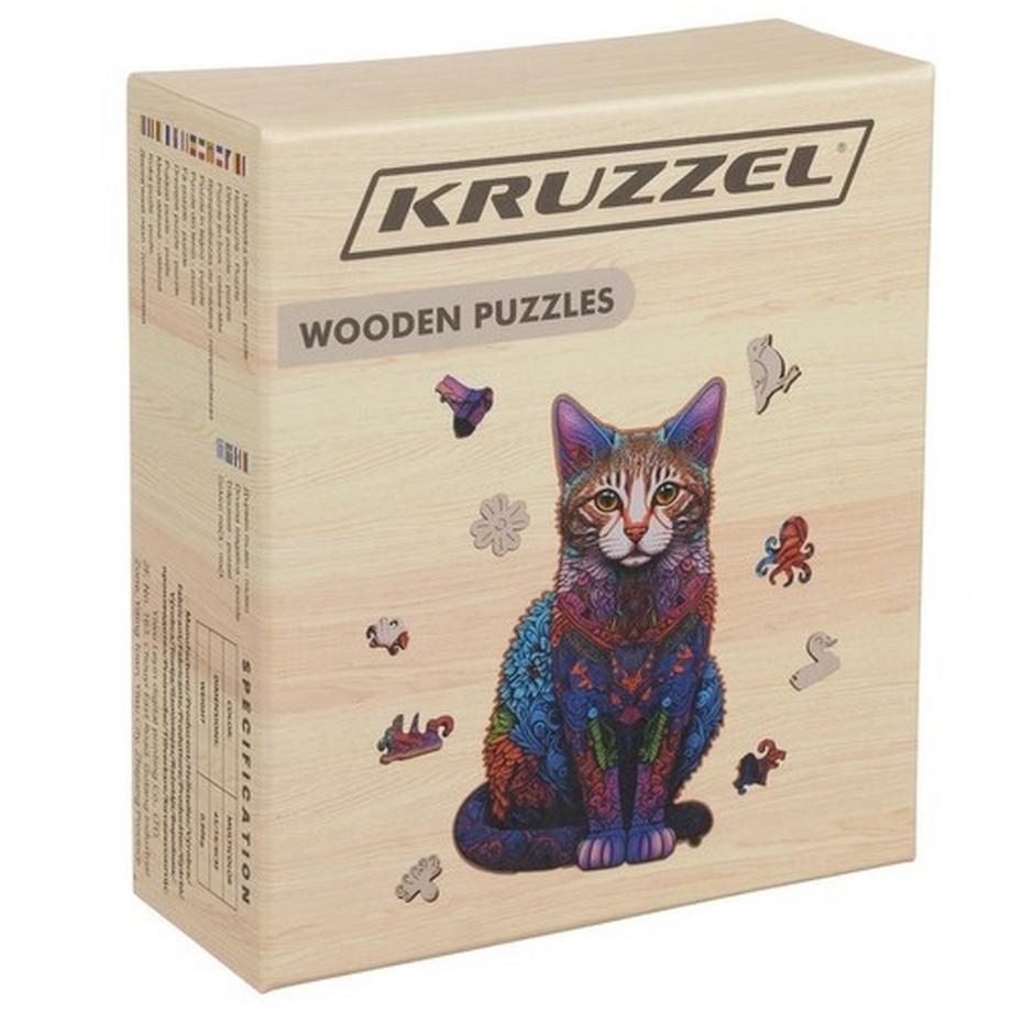 Kruzzel  Holzpuzzle - Kruzzel 22878 Puzzle 