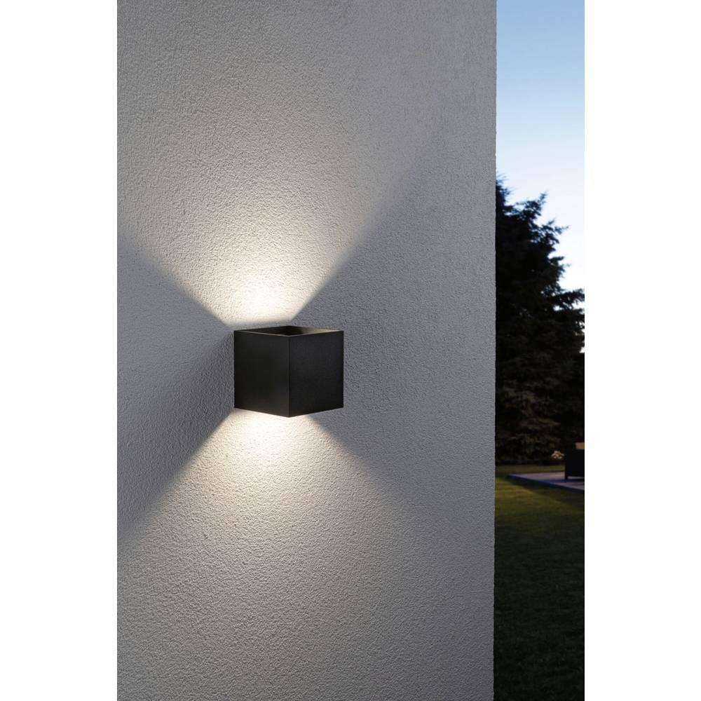 Paulmann LED-Außenwandleuchte LED 5 W Anthrazit  