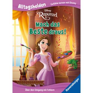 Alltagshelden - Gefühle lernen mit Disney Prinzessin Rapunzel - Mach das Beste draus! - Über den Umgang mit Fehlern - Bilderbuch ab 3 Jahren The Walt Disney Company (Illustrationen) Gebundene Ausgabe 