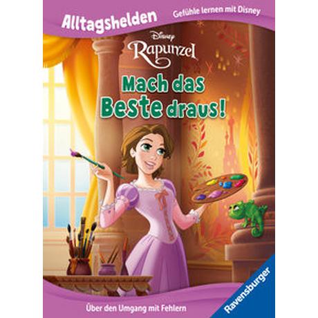 Alltagshelden - Gefühle lernen mit Disney Prinzessin Rapunzel - Mach das Beste draus! - Über den Umgang mit Fehlern - Bilderbuch ab 3 Jahren The Walt Disney Company (Illustrationen) Gebundene Ausgabe 