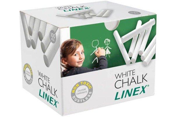 Image of Linex LINEX Tafelkreiden 474000L weiss 100 Stück