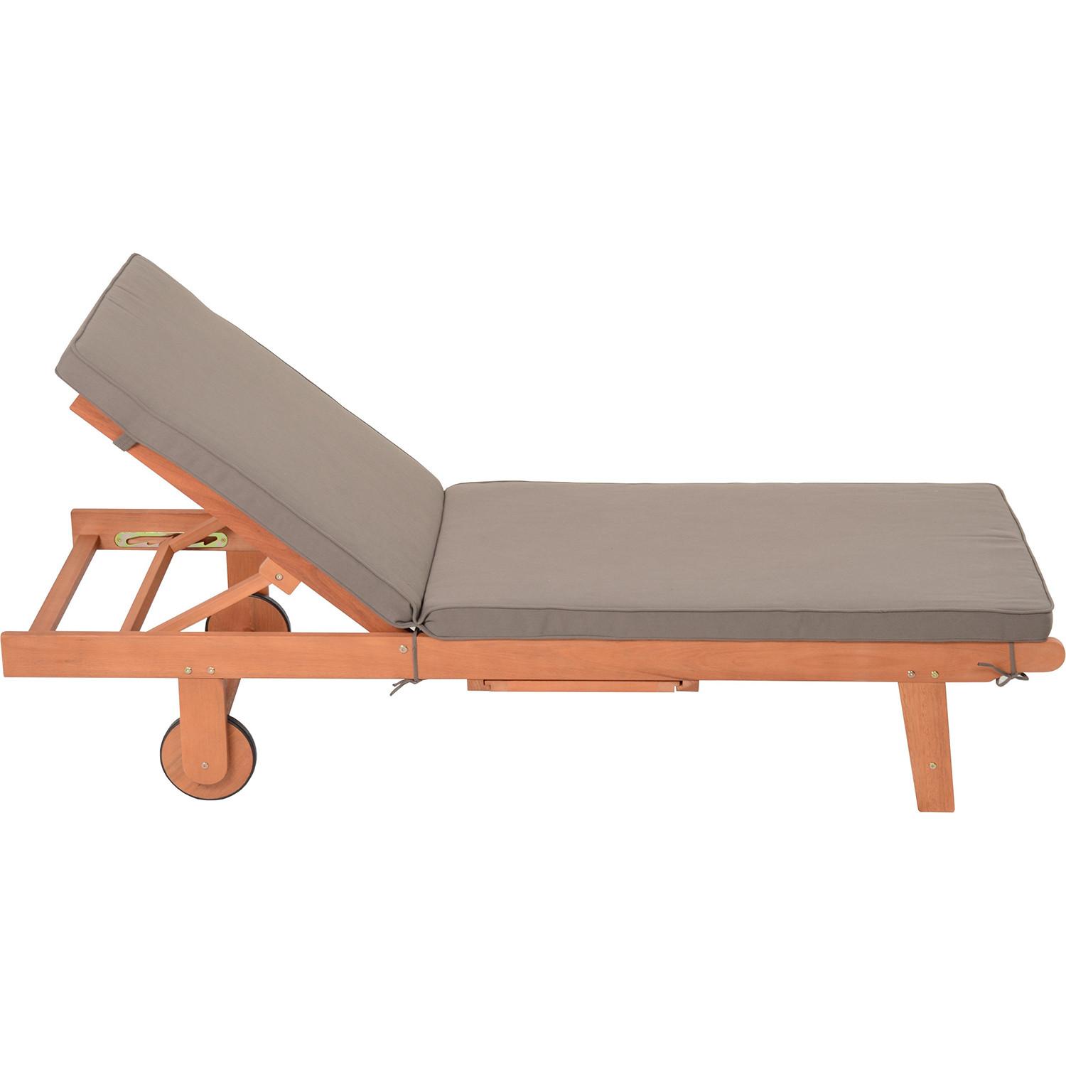 Image of Sonnenliege San Diego Eukalyptus natur 183 Sonnenliege San Diego Eukalyptus natur 183