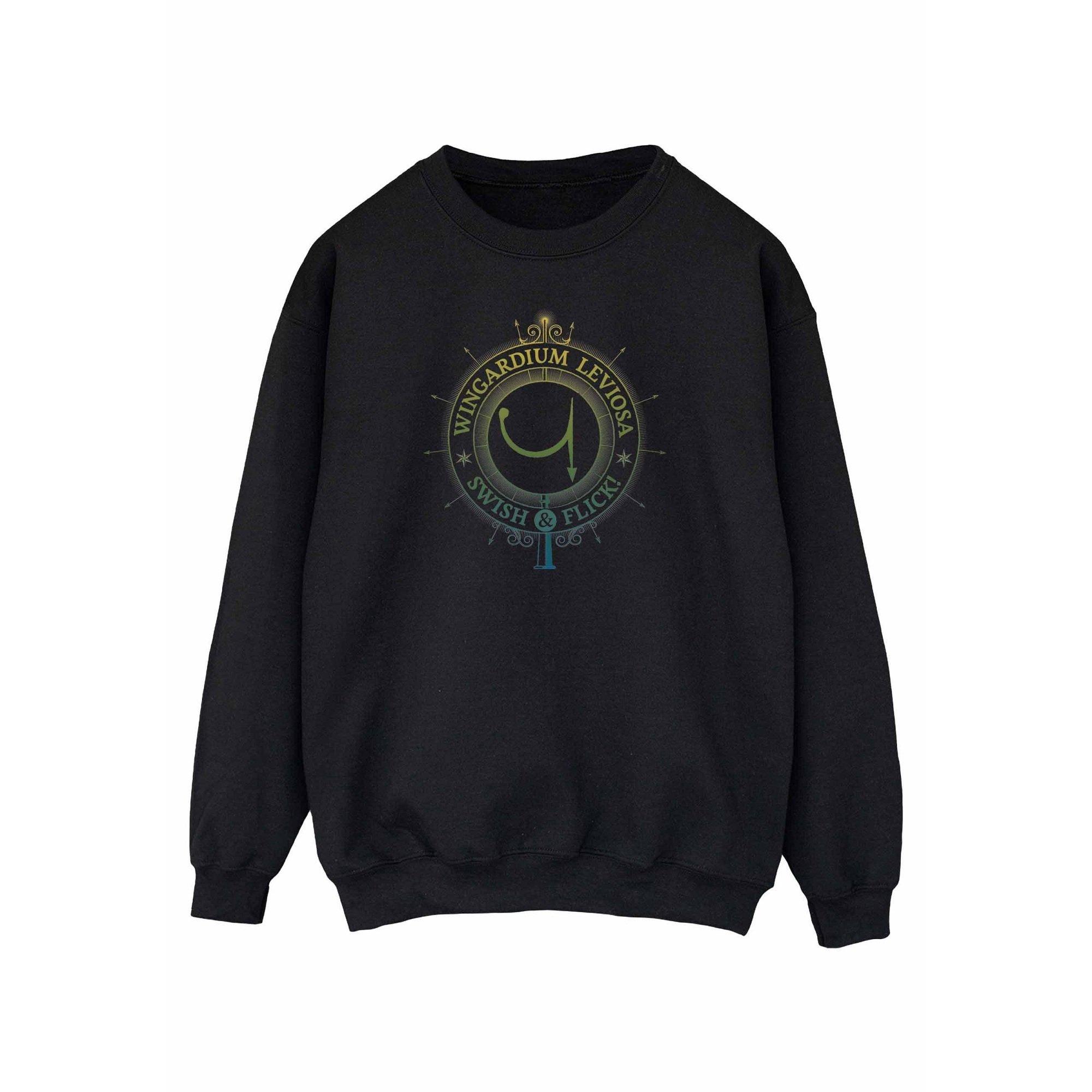 Image of Wingardium Leviosa Sweatshirt Herren Schwarz S
