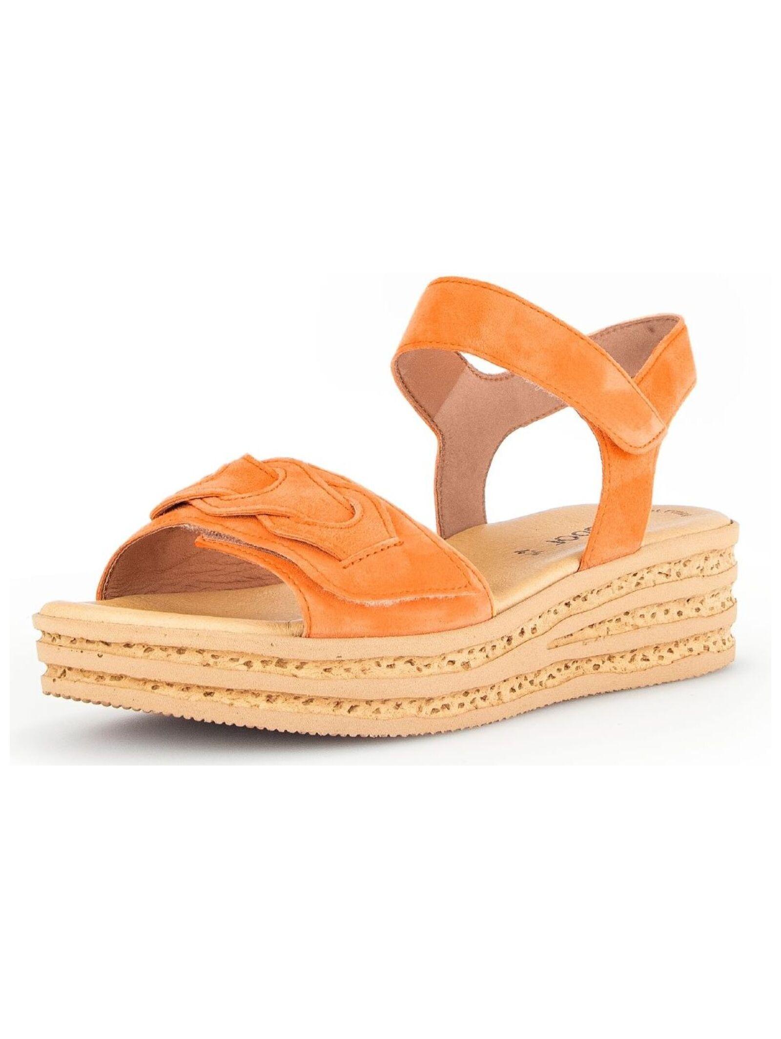 Image of Sandalen 44.553 Damen Orange 38.5