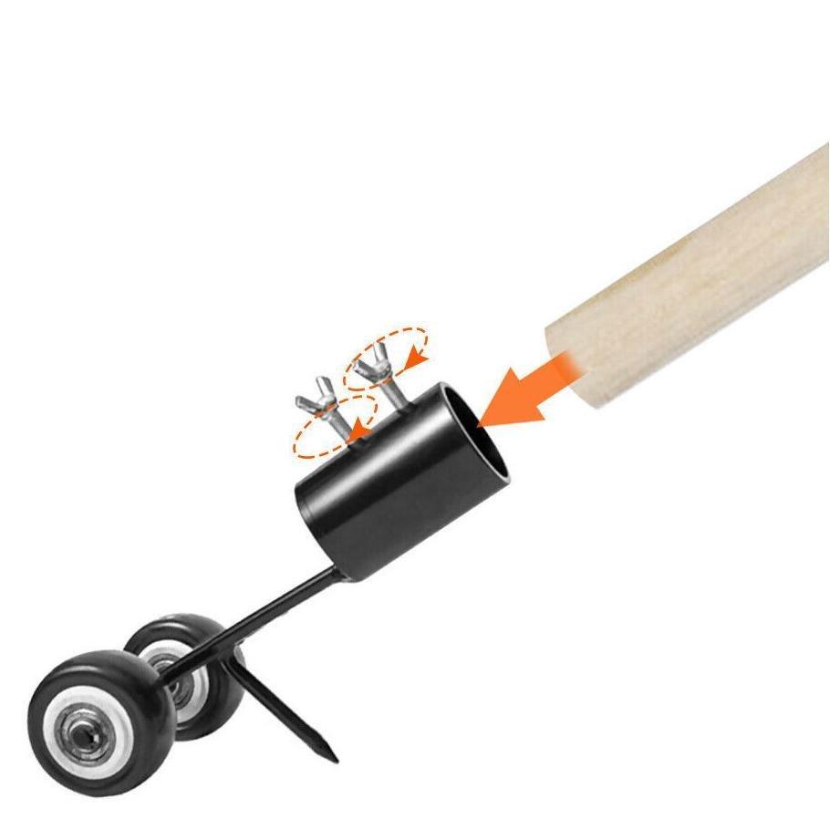 eStore Crochet de désherbage sur roues pour arbre  