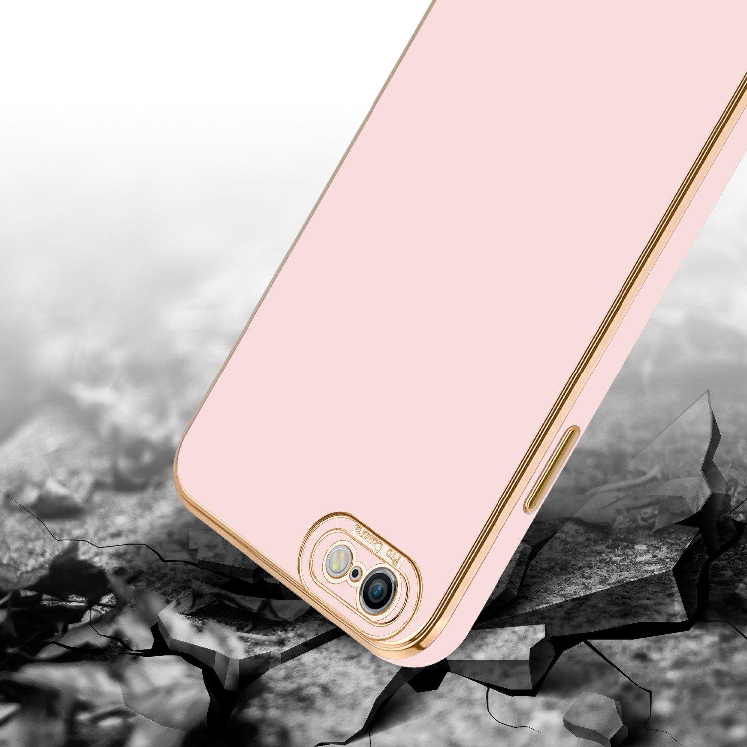 Cadorabo  Housse compatible avec Apple iPhone 6 / 6S - Coque de protection en silicone TPU flexible et avec protection pour appareil photo 