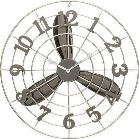 KARE Design Orologio da parete Fan Blade tondo 61  