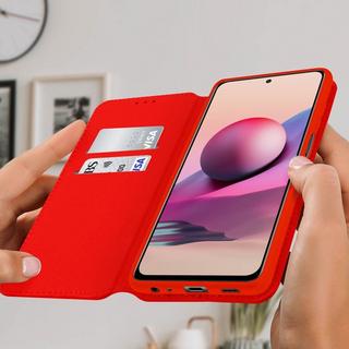 Avizar  Custodia Folio Redmi Note 10 / 10s Rossa 