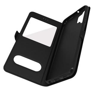 Avizar  Doppelfenster Cover Samsung A32 Schwarz 