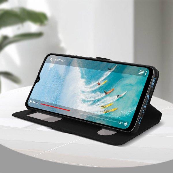 Avizar  Doppelfenster Cover Samsung A32 Schwarz 