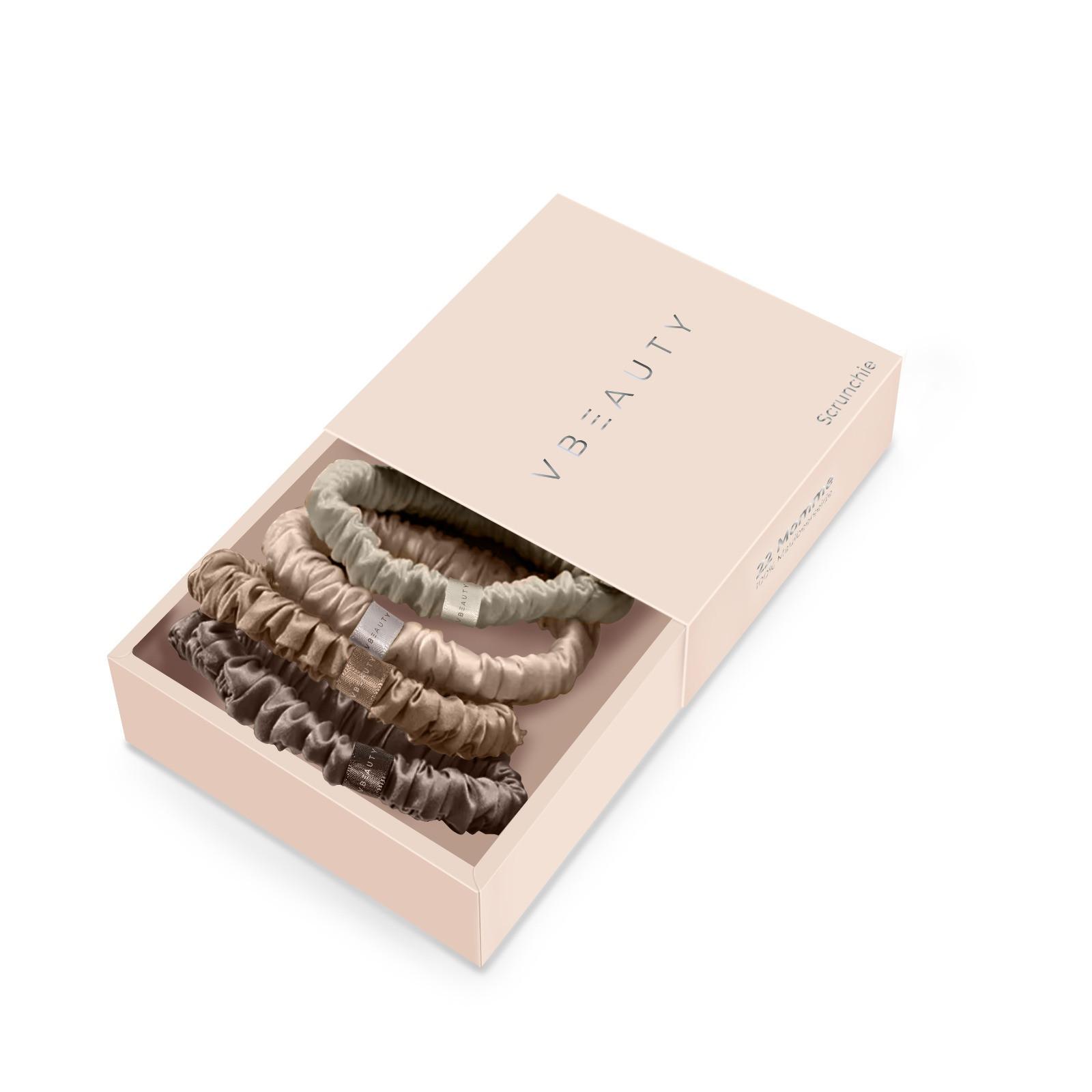 VBEAUTY  VBEAUTY Set di scrunchie sottili in seta 