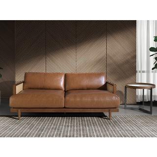 ANGEL CERDA 3-Sitzer-Sofa aus em Leder  