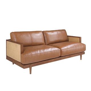 ANGEL CERDA 3-Sitzer-Sofa aus em Leder  