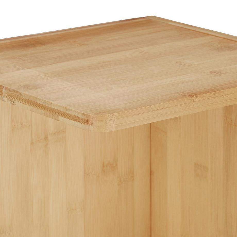 Northix Eckregal, freistehendes Bücherregal im rustikalen Landhausstil  