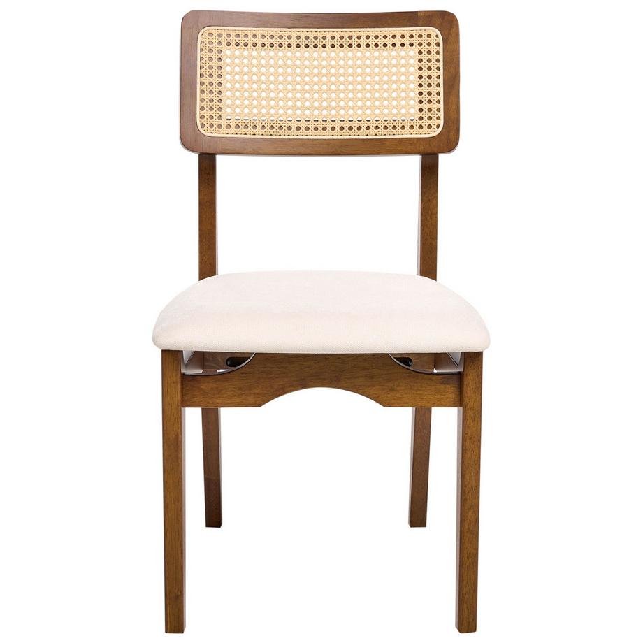 Beliani Set di 2 sedie da pranzo en Legno di caucciù Retrò RUBONIA  