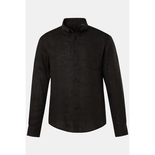 JP1880  Chemise à rayures manches longues, col à pointes boutonnées, coupe Modern Fit - jusqu'au 8&nbsp;XL 