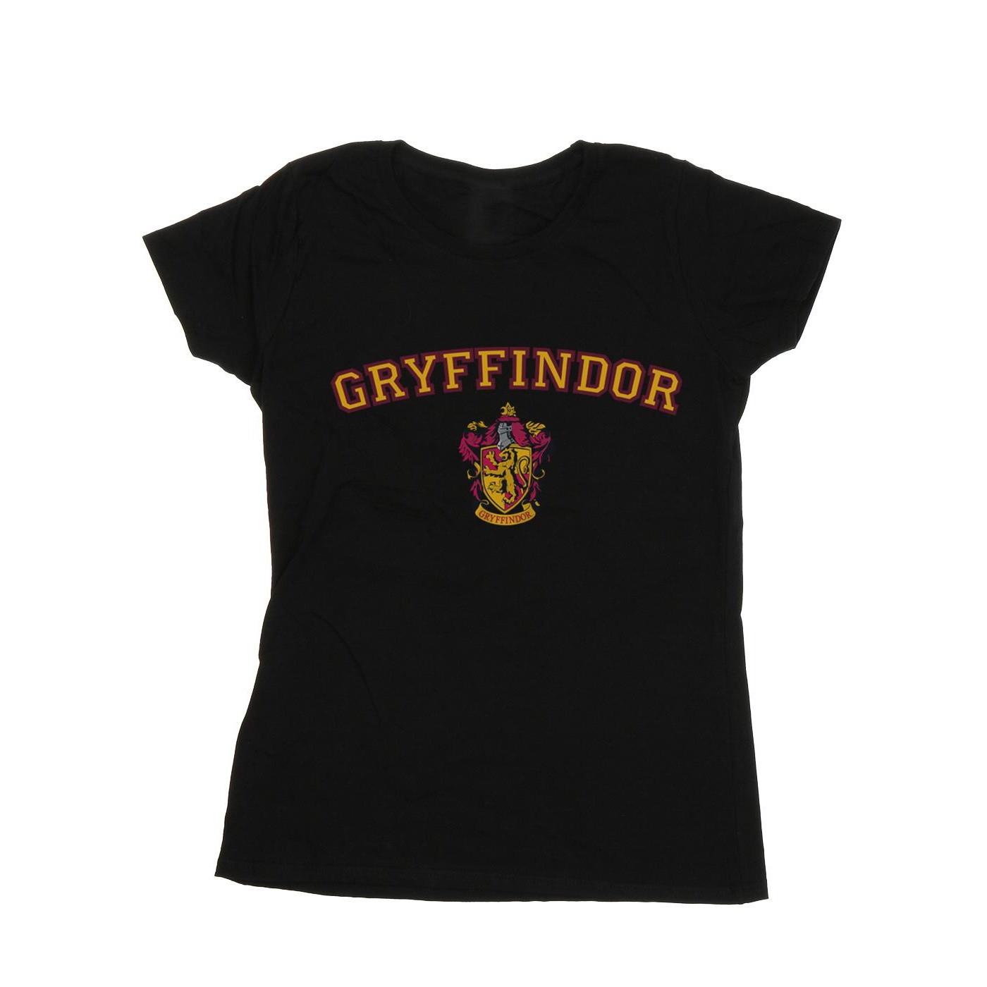 Image of Gryffindor Crest Tshirt Damen Schwarz XXL