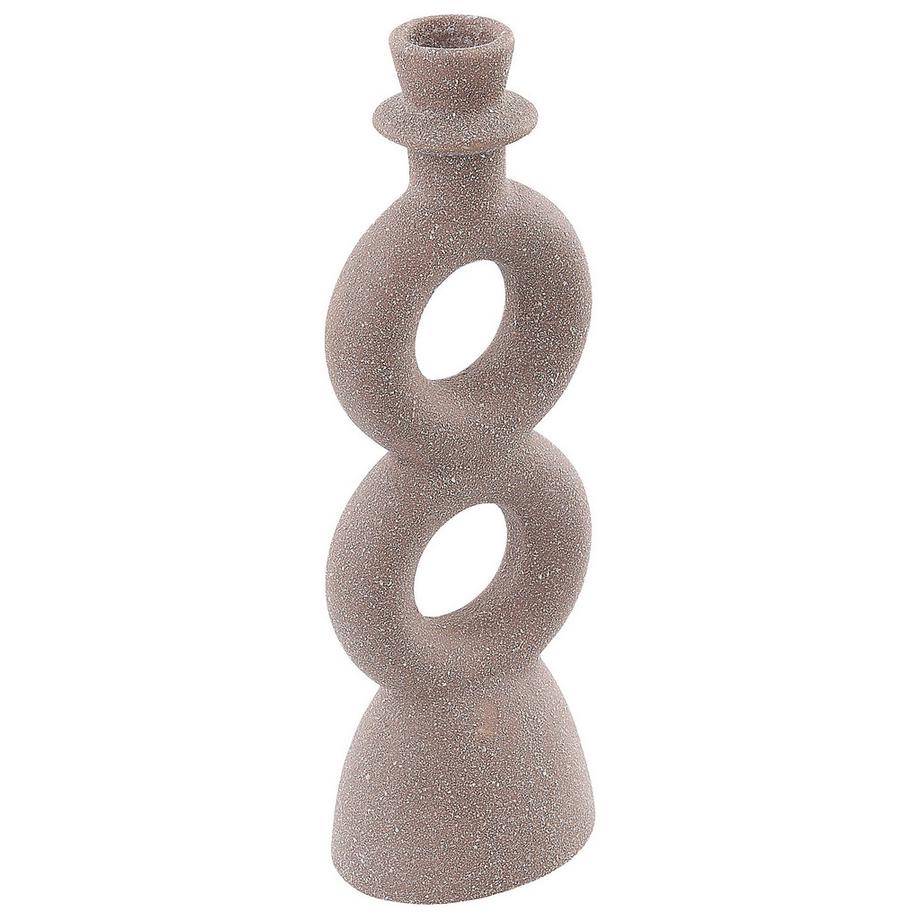 Beliani  Kerzenständer aus Porzellan Skandinavisch NAOUSA 