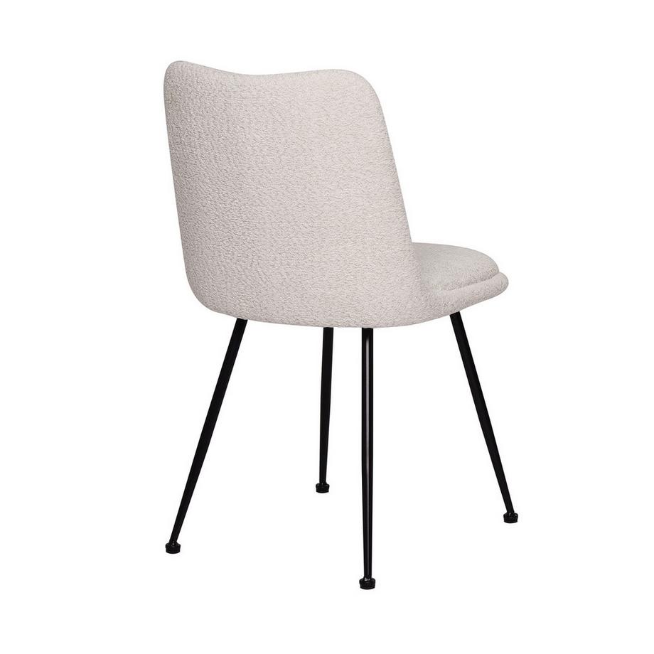 mutoni Sedia Arcwell bianca (set di 2)  