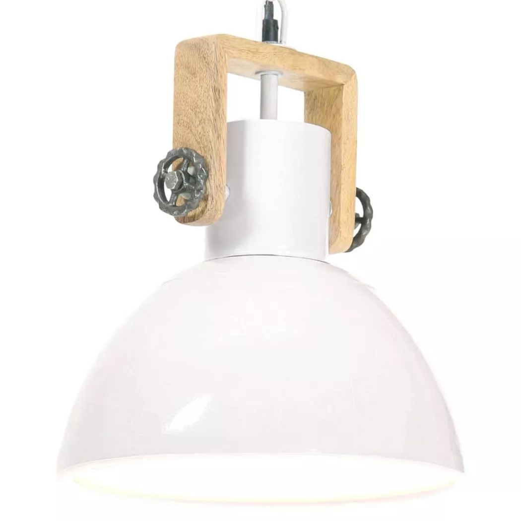 VidaXL – Deckenleuchte eisen, 60 cm, Weiss