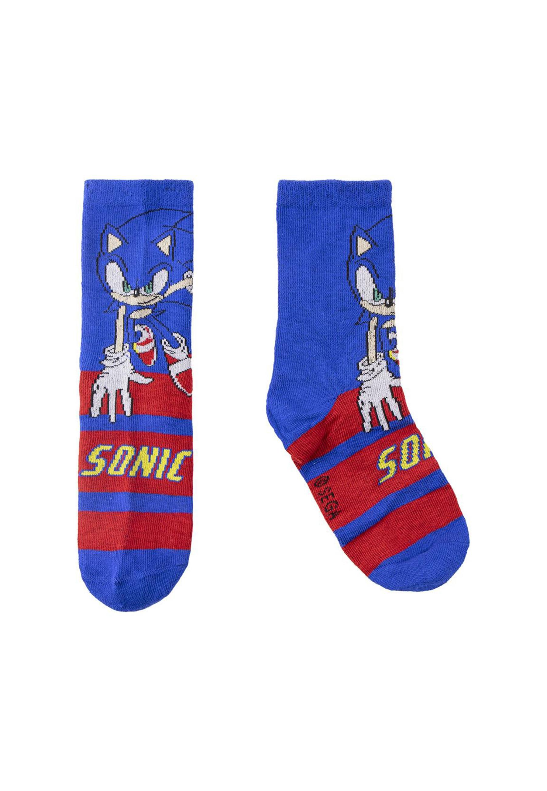 Disney  Socken Pack 3 Stück Sonic 