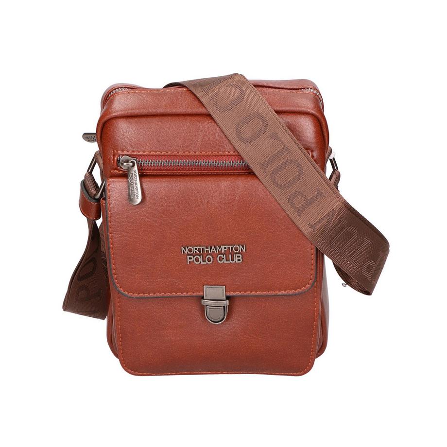 Northampton Polo Club Sac Bandoulière Messenger en Cuir PU à Compartiment Unique  