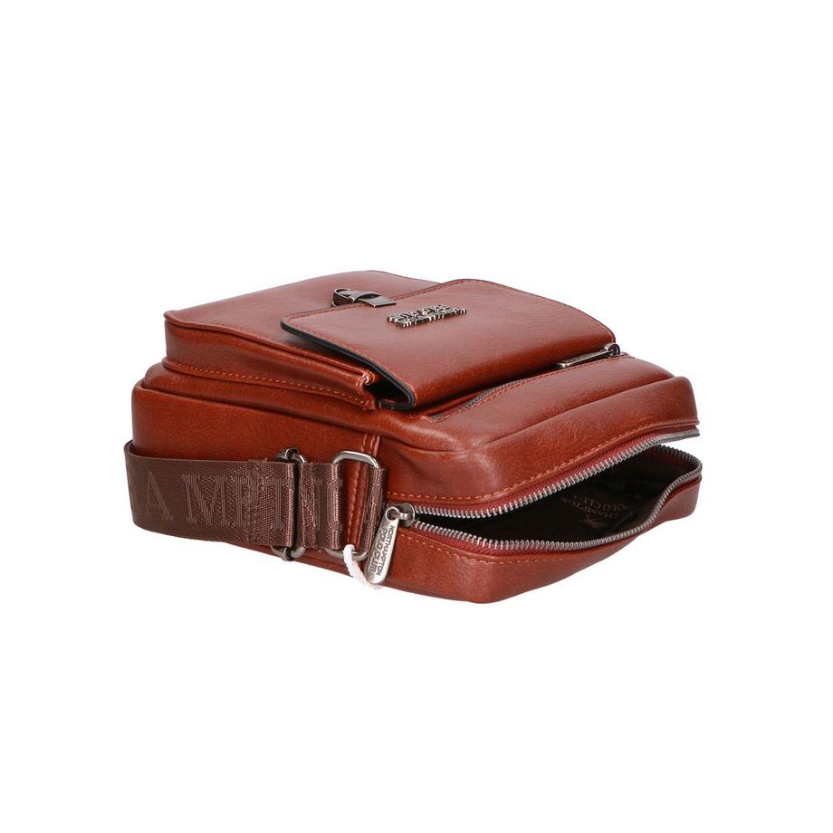 Northampton Polo Club Sac Bandoulière Messenger en Cuir PU à Compartiment Unique  