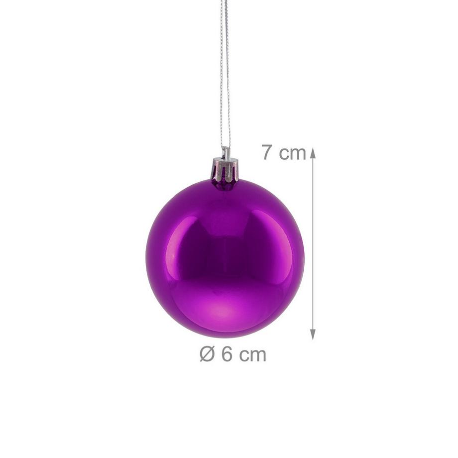 Northix Boules de Noël, lot de 100  