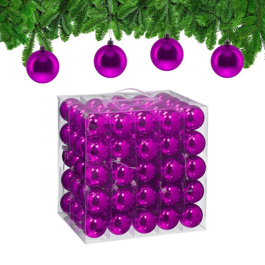 Boules de Noël, lot de 100